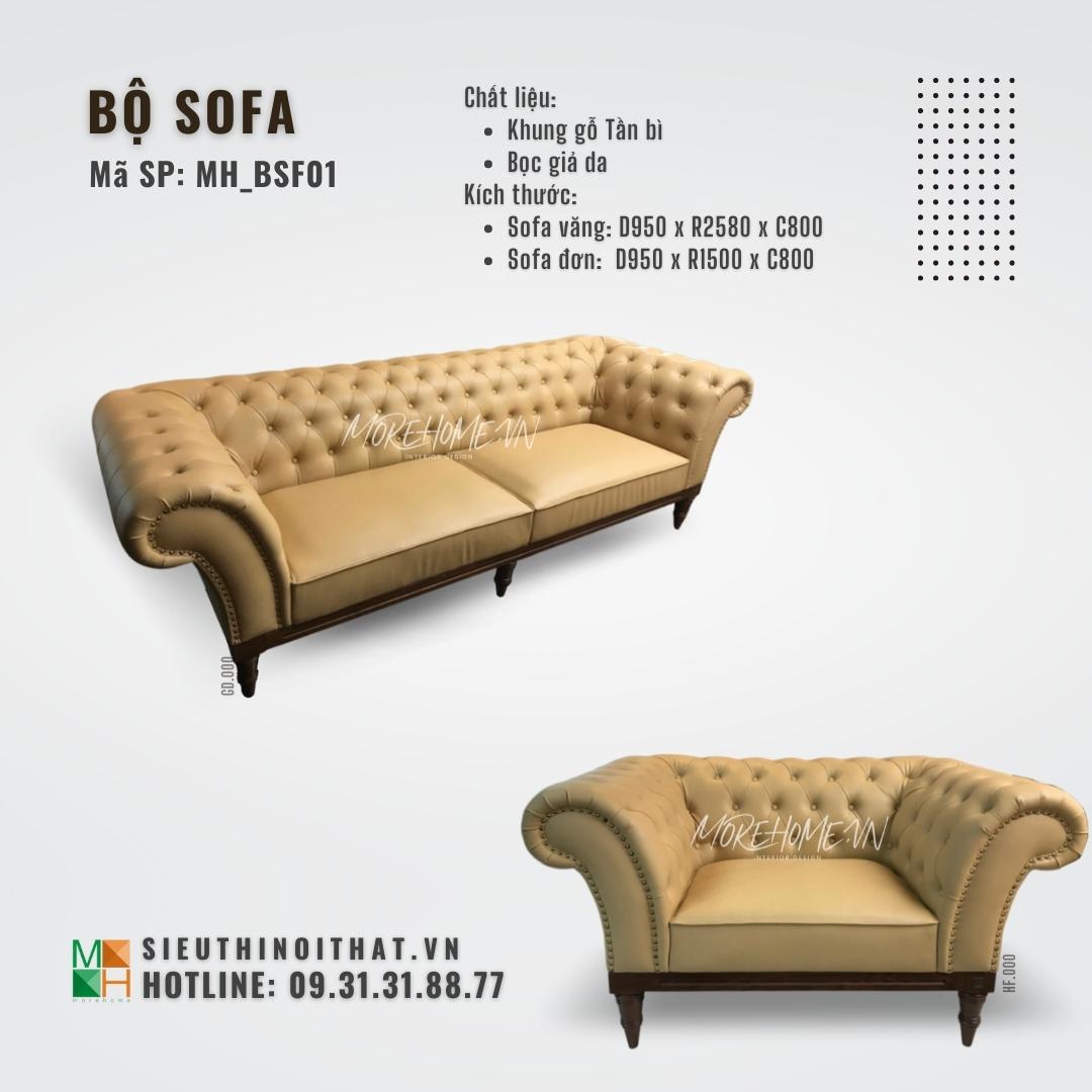 Bộ sofa MH_BSF01